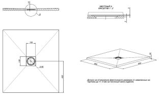 Душевой поддон Allen Brau Priority 90x80 8.31001-21 Белый камень